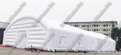 Надувной арочный шатёр «Белая фантазия», 44×12×7,5 м