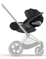 Коляска 3 в 1 Cybex Priam IV Chrome Brown complete и автокресло Cloud T i-Size Sepia Black Plus Leaf Green