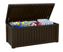 Пластиковый сундук Keter Rockwood 570 л brown