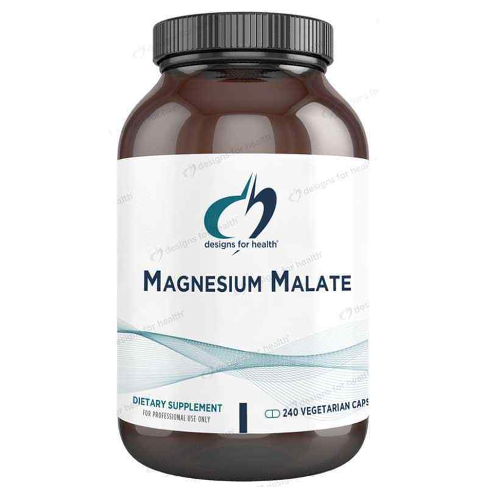 Designs For Health - Magnesium Malate - 240 capsules