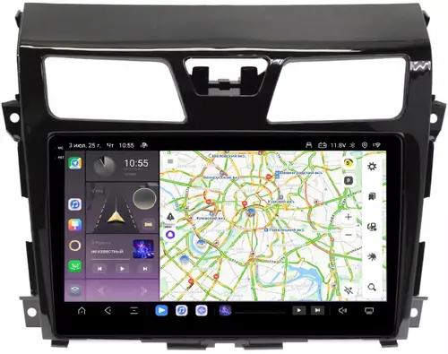 Магнитола для Nissan Teana L33 2014-2016 - Kuberg OL-1665 QLed+2K, Android 13, Быстрейшая, CarPlay, 4G SIM-слот