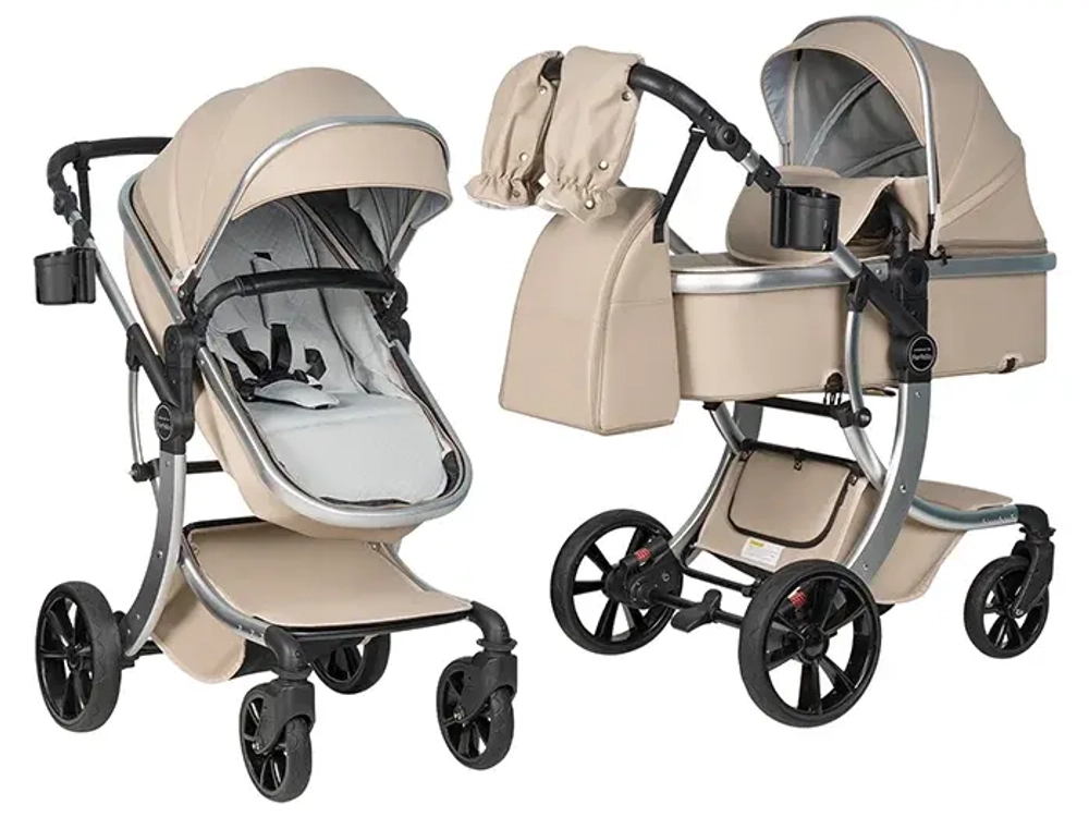 Коляска трансформер Aimile Adventurer Бежевый / Beige ADV-1