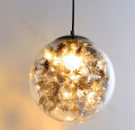 Pendant design lamp Tangle Globe by Artecnica (Silver)