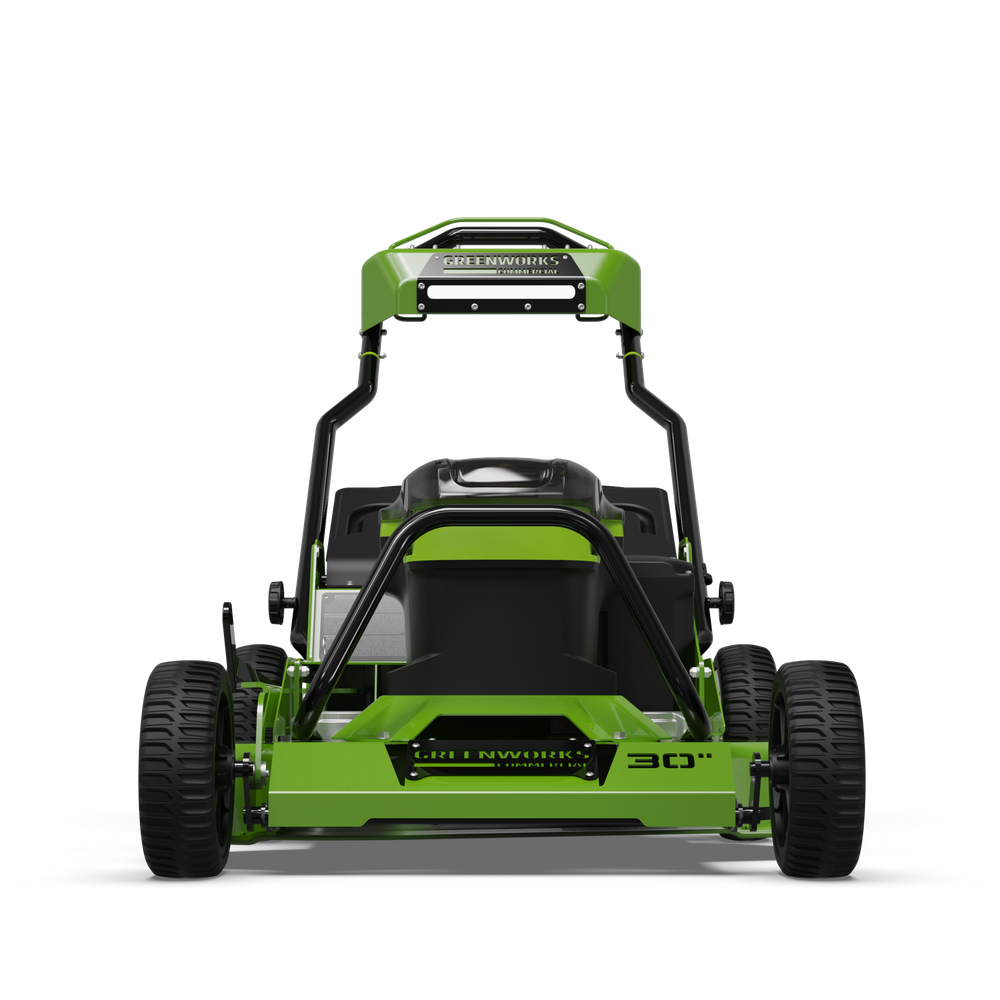 Cамоходная аккумуляторная газонокосилка Greenworks 82LM30S , 82v, 76 см, (2519207U3B), с 3хАКБ 5Ач и ЗУ для 2-х аккумуляторов