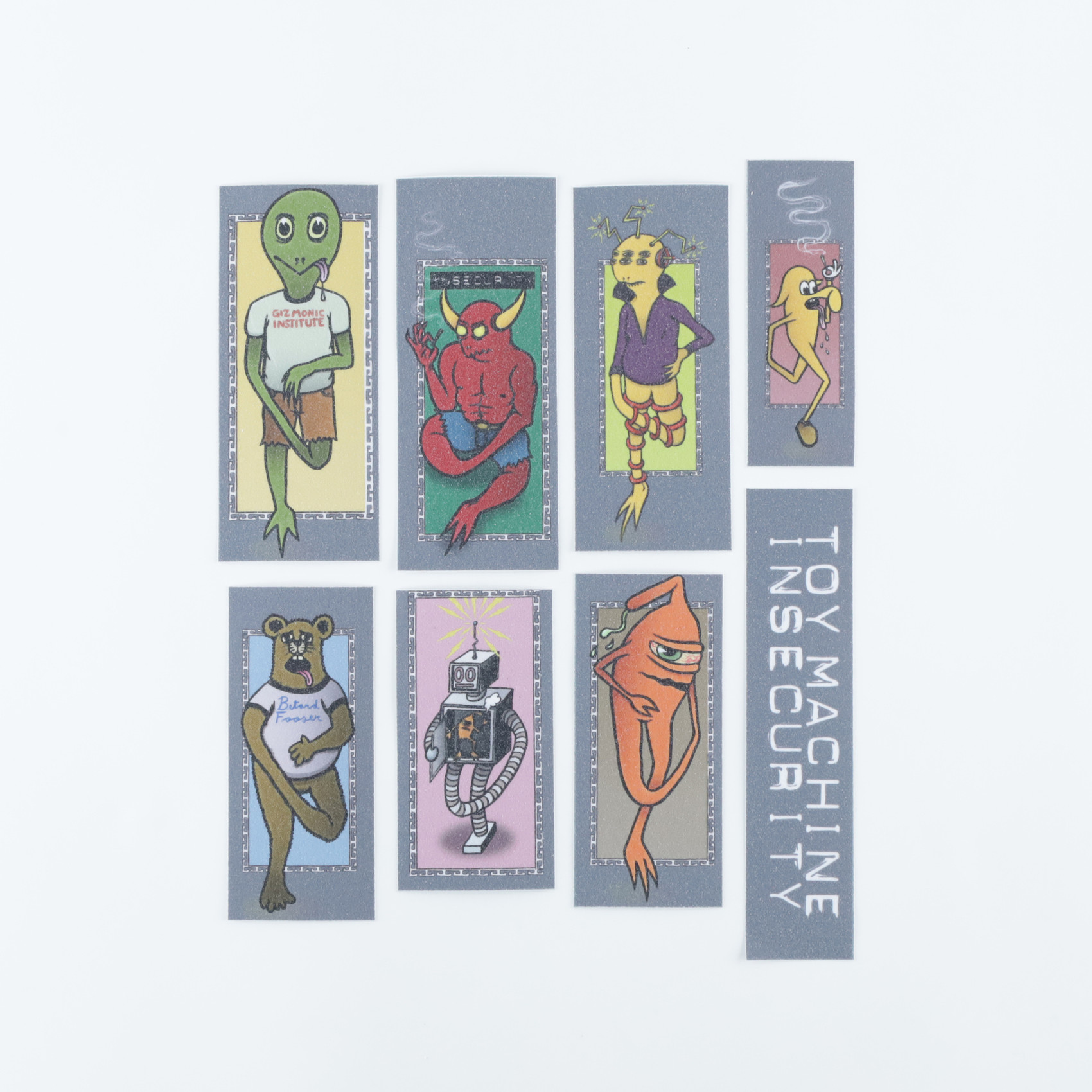 Шкурка (набор) Toy Machine INSECURITY GRIP STICKER артикул: - купить в магазине Дайс