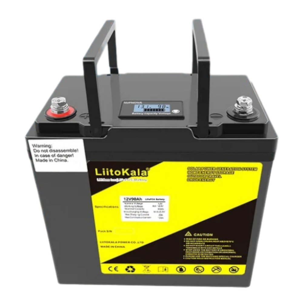 Аккумулятор Lifepo4 LIITOKALA 12V 90Ah (12V 90Ah LCD)