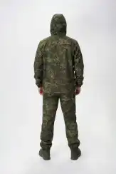 Костюм камуфляжный флисовый Зеленый пиксель (куртка+брюки) Маскхалат RIP-STOP Флис