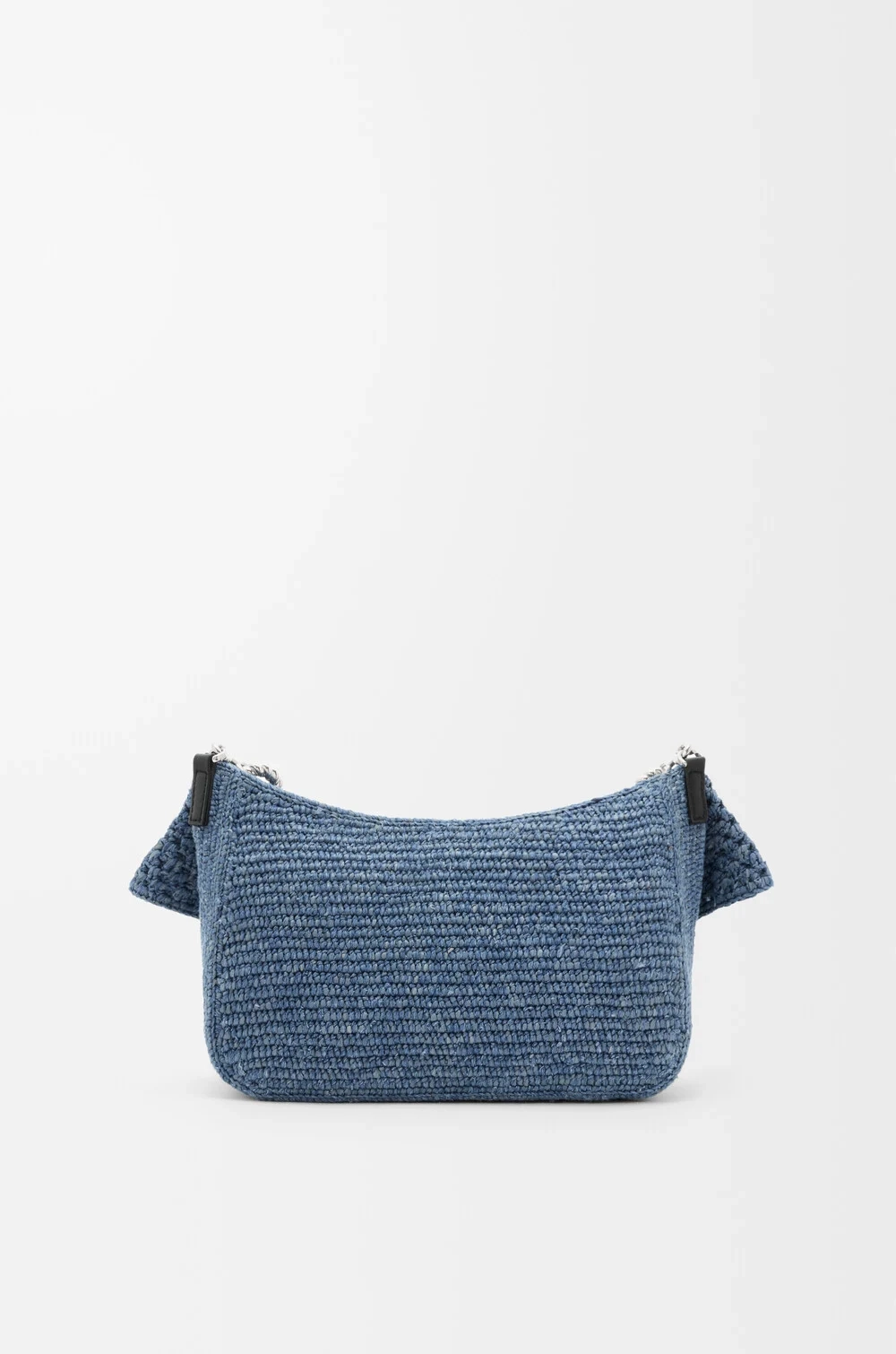 Loewe Средняя сумка Ola связанная крючком, синий