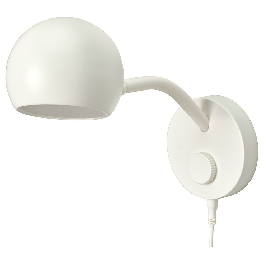 IKEA KORVSNÖRE  (ИКЕА КОРВСНЁРЕ)  -  Лампа настенная LED - диммируемая/белый