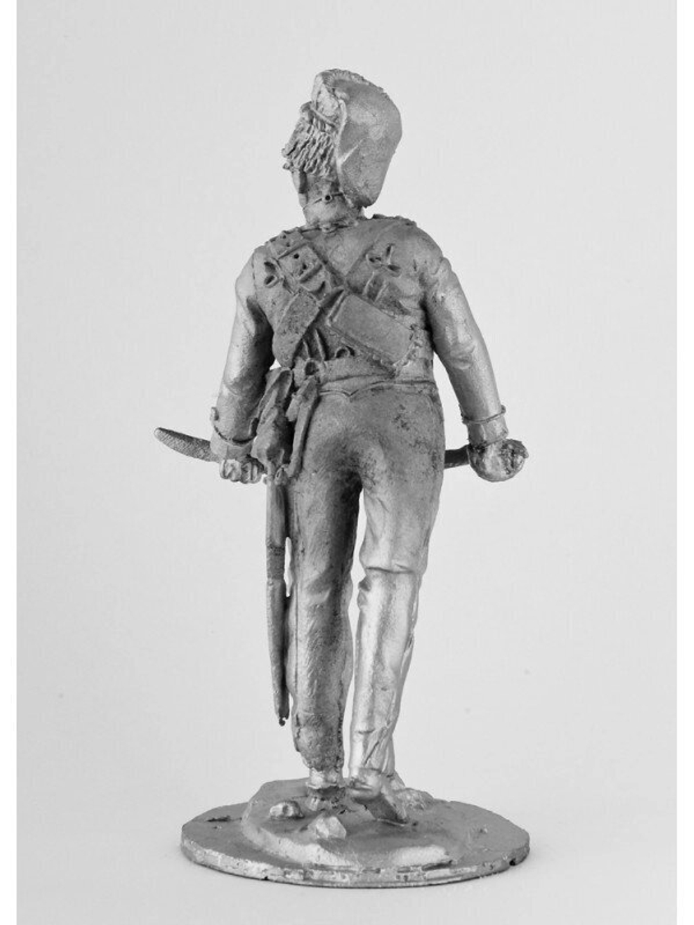 Оловянный солдатик Лейтенант 11 гусарского полка, (Англия) 1855 г.