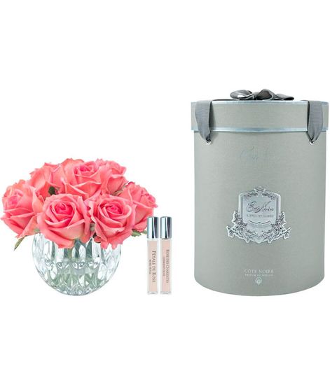 Букет из бутонов коралловых роз Charente Rose & Rose Petal, Cote Noire