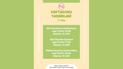 Weekend Creative Masterclasses by “Ali and Nino” at Crescent Mall