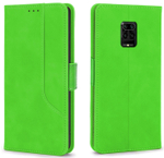 Стильный чехол-книжка из кожи для XIAOMI REDMI NOTE 9 PRO / 9S / POCO M2 PRO с отделом для наличных, 3 слотами для карт и подставкой