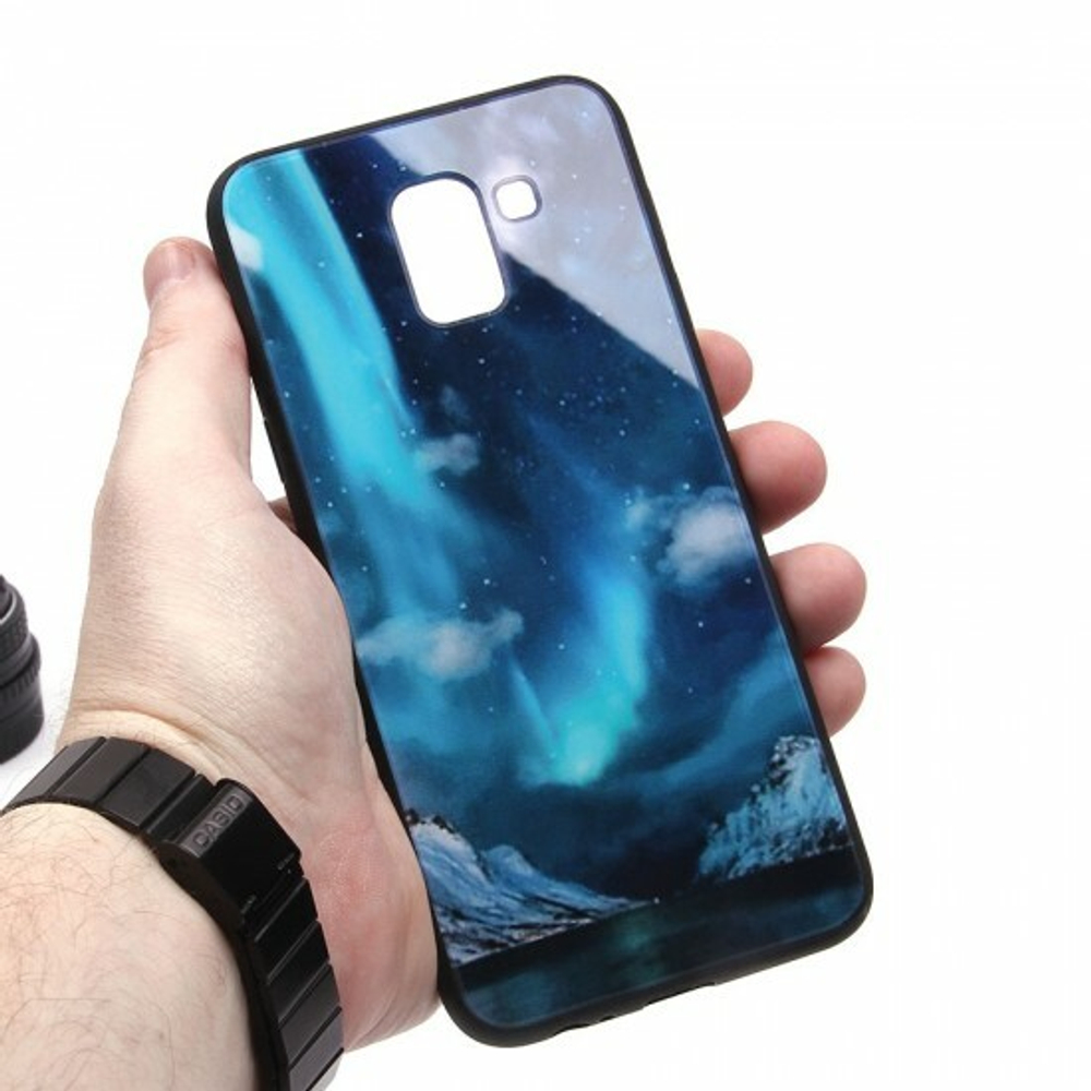 Глянцевый чехол для Samsung Galaxy J6 (2018), 010694