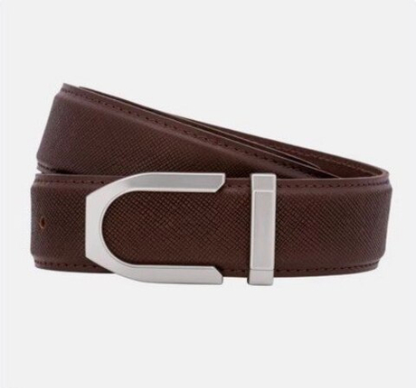 Мужской ремень из натуральной кожи Mashhad Leather, модель N6504-088