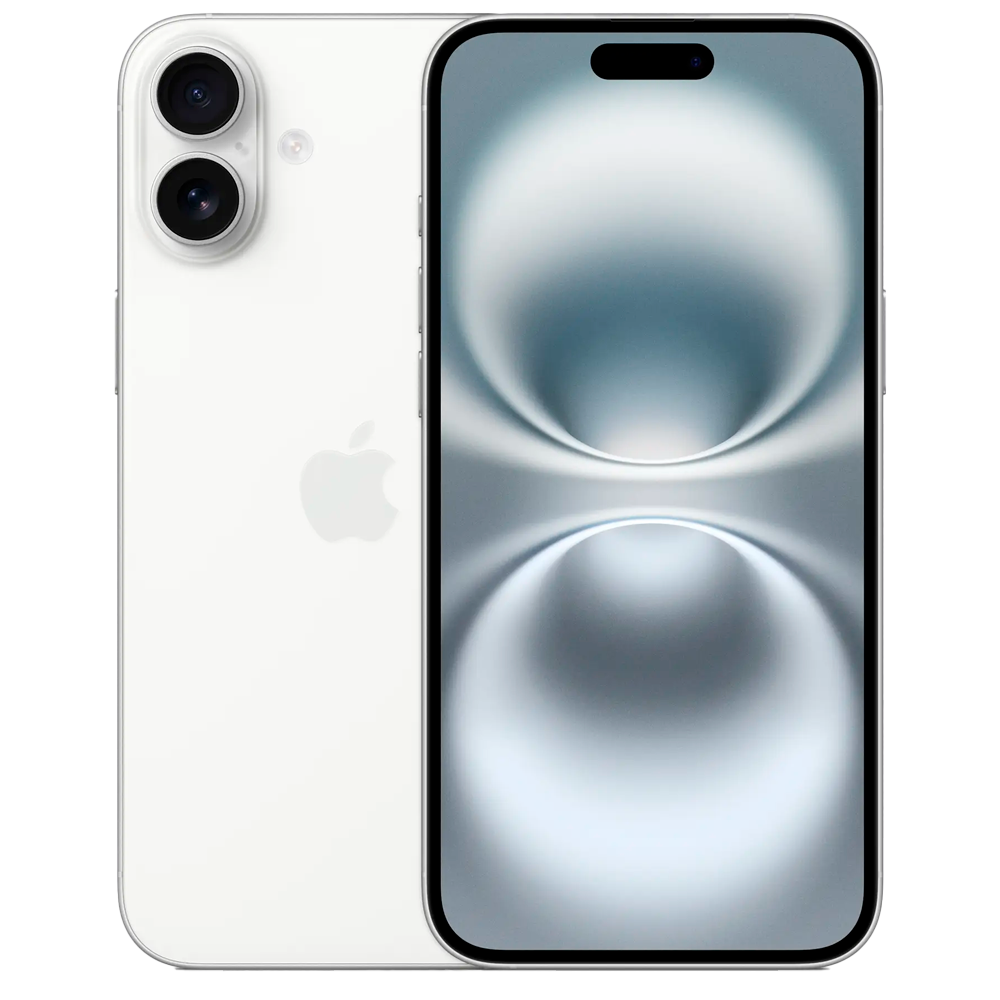 Смартфон Apple iPhone 16 Plus 256GB, eSIM, White (Белый)