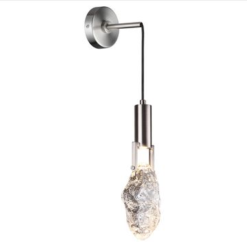 Настенный светодиодный светильник 5W 3000К 6696/5WL матовый никель Lia Odeon Light