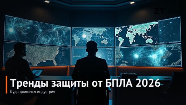 Тренды защиты от БПЛА 2026: куда движется индустрия Тренды защиты от БПЛА 2026: куда движется индустрия