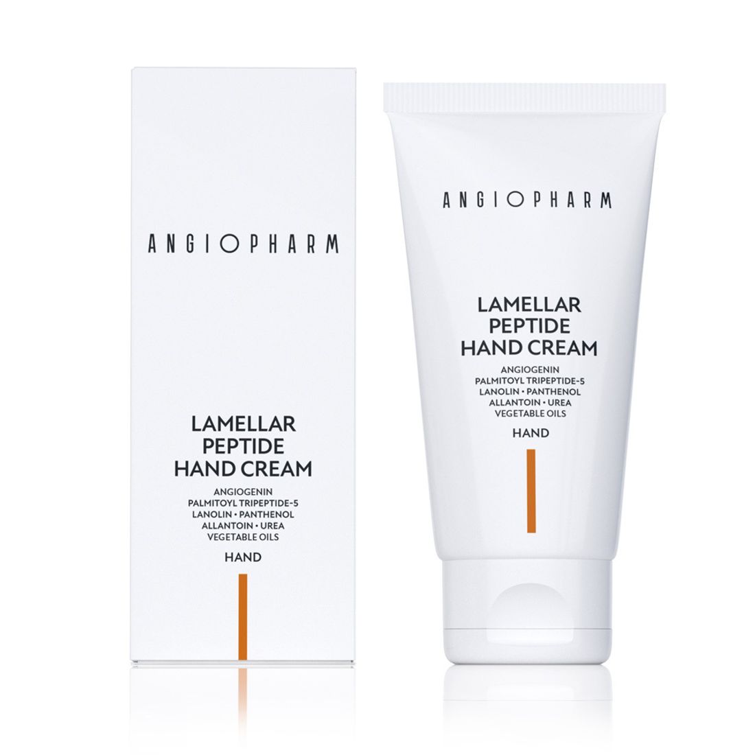 Ламеллярный крем для рук с пептидами ANGIOPHARM Lamellar Peptide Hand Cream 50 мл
