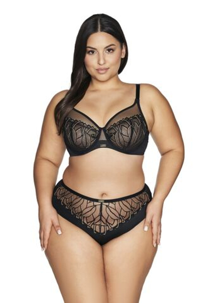Бюстгальтер Miray с мягкими чашками +size (Размер: 100E) (Цвет: черный)