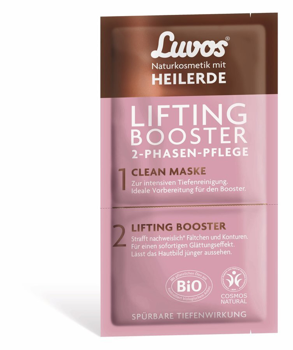 Маска для лица Lifting Booster & Clean Mask Luvos, 9 мл