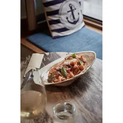 Блюдо овальное 32,5*20 см h7 см 100 мл Pearl Shell Frutti di Mare P.L. [1]