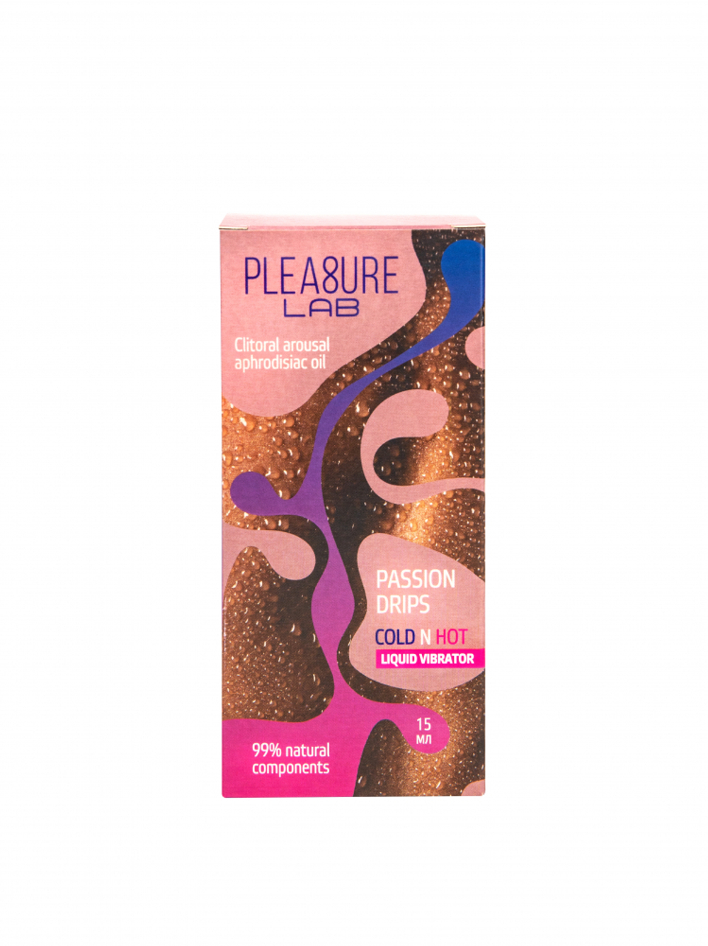 Жидкий Вибратор с Афродизиаком Pleasure Lab Passion Drips Cold n Hot
