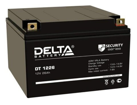 DT 1226 Delta Аккумулятор герметичный свинцово-кислотный