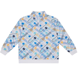 Мужская теннисная толстовка Australian Open Quarter Zip Fleece