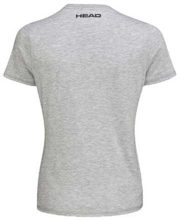 Женская футболка Head Club Lara T-Shirt - серый меланж