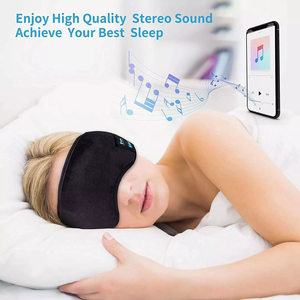 Маска для сна с наушниками Bluetooth