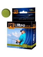 Плетеный шнур рыболовный SPIN Black 0,20mm 135m