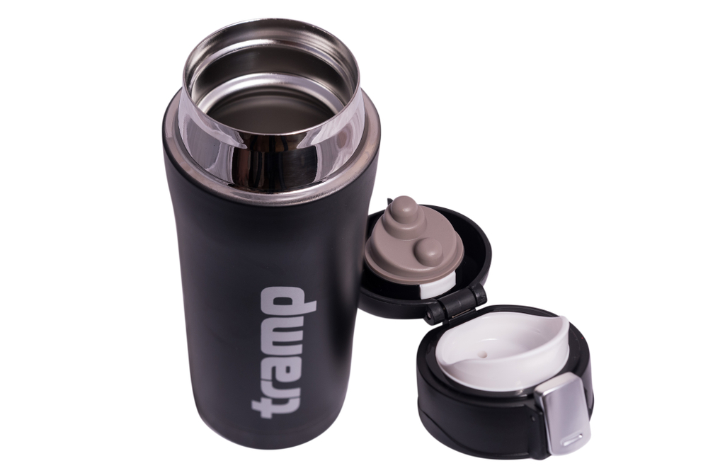 Термос питьевой 0,45л TRC-107 TRAMP(Черный)