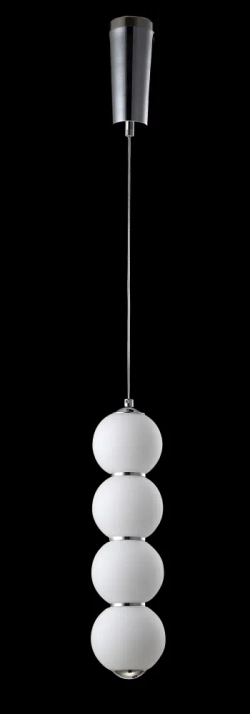 Светильник подвесной Crystal Lux DESI SP4 CHROME/WHITE