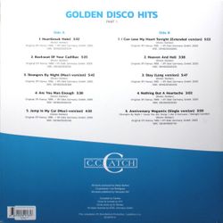 C.C. CATCH Golden Disco Hits (White, LP) новая запечатанная виниловая пластинка