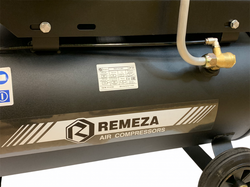 Компрессор поршневой 50.LB40 REMEZA (Белоруссия): 580 л/мин., 10 бар, ресивер 50 л., 3 кВт, 380В, габариты без упак. 900x450x800 мм, 92 кг.