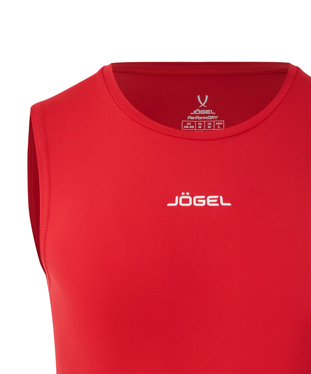 Майка компрессионная CAMP PerFormDRY Baselayer SL Tee, красный