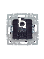 BRITE Розетка компьютерная RJ45 кат.5E РК10-БрС сталь IEK
