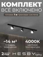 Комплект трековый Hesby Lighting Skylite No13 HSBL_kompl_S013_NI1B4K