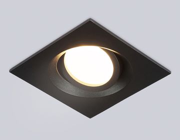 Встраиваемый поворотный точечный светильник 1*GU5.3 TN102744 BK черный TECHNO SPOT Standard Tech Ambrella