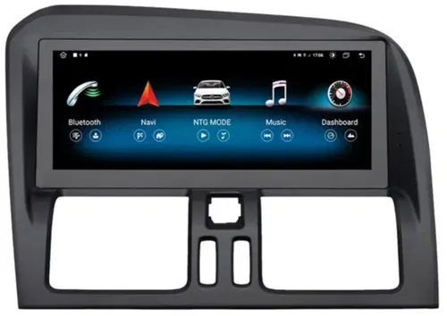 Магнитола для Volvo XC60 2008-2017 (взамен 5" или 7") - Kuberg JT-V8003-8128 на Android 10, Быстрая, CarPlay