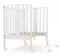 Детская кроватка на колесах Erbesi Mini Charly White/Grey