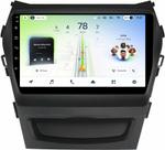 Магнитола для Hyundai Santa Fe 3 2012-2018 (климат на ШГУ) - Teyes CC4L-DTS монитор 9" IPS, Android 14, Быстрая, Snapdragon 662, CarPlay, 4G SIM-слот