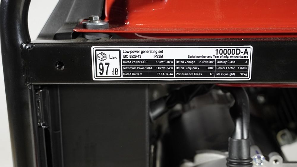 Генератор Loncin LC10000D-AS - [7,5 на 220V / 8 кВА на 380V] универсальный