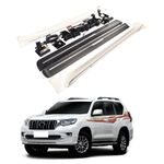 Электрические боковые пороги складные для Toyota Land Cruiser Prado 150 2012-2017