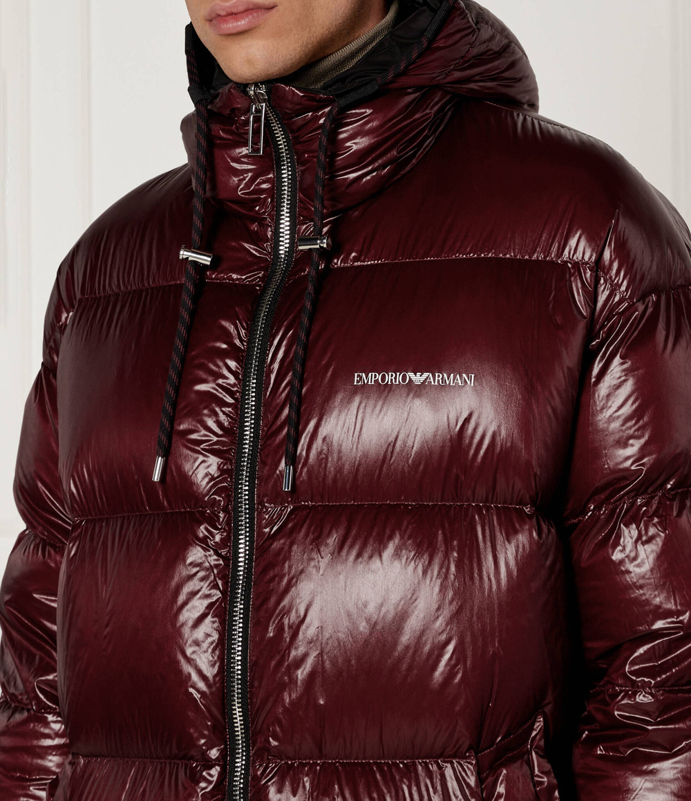 двухсторонняя пуховая куртка giacca piumino Emporio Armani - черный(6L1L83 1NNBZ)
