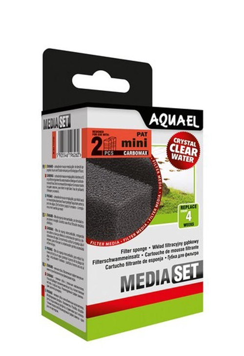 Губка Aquael для PAT mini c углем (2 шт.)