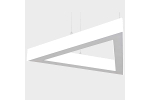 Светильник LED Trio трехлучевой 216W 2100мм*3 4000К белый подвесной IP40