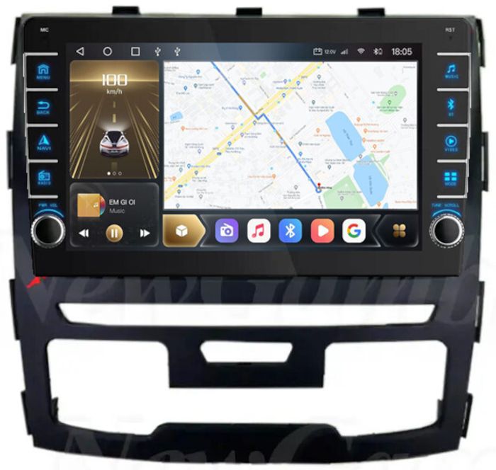Магнитола для Haval H9 2015-2021 - Kuberg EW-1802 (кнопки и крутилки), Android 12, Быстрая, CarPlay, 4G SIM-слот