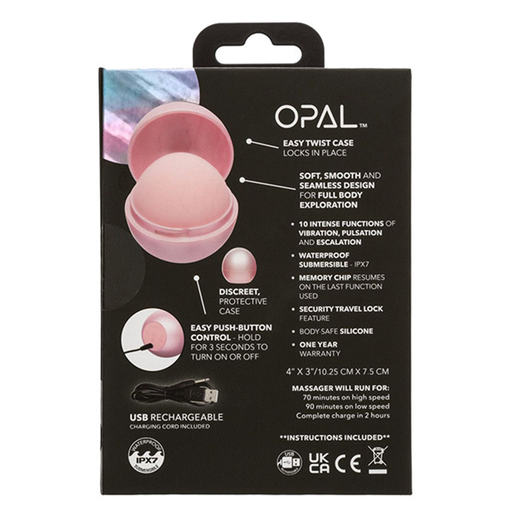 Розовый вибромассажер California Exotic Novelties Opal Smooth Massager SE-0008-70-3